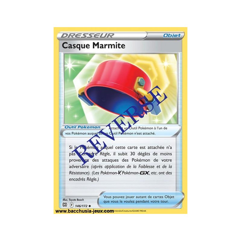 Carte Pokémon EB09 146/172 Casque Marmite Reverse