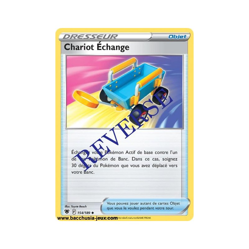 Carte Pokémon EB10 154/189 Chariot Echange Reverse