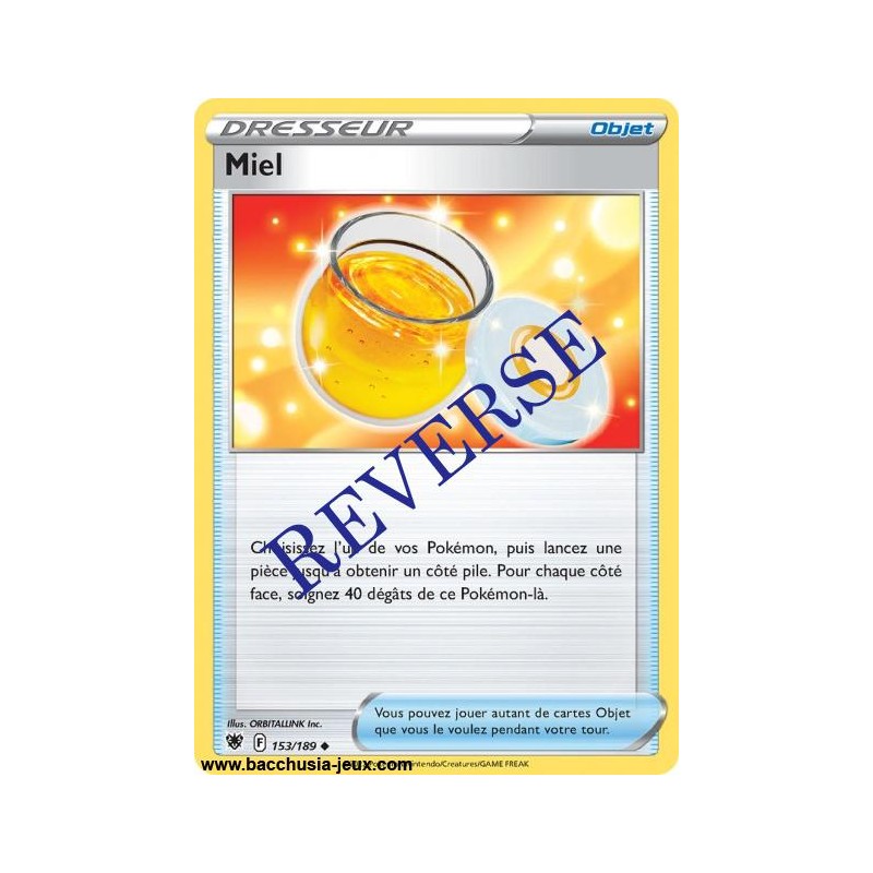 Carte Pokémon EB10 153/189 Miel Reverse