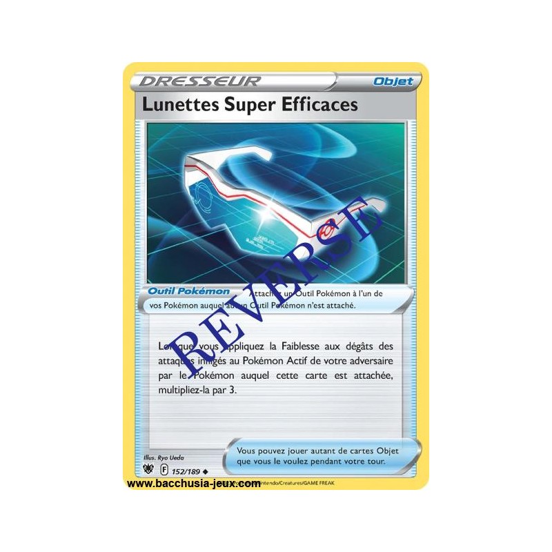 Carte Pokémon EB10 152/189 Lunettes super efficaces Reverse