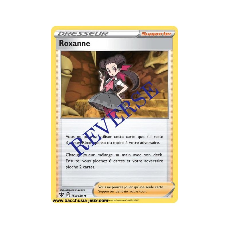 Carte Pokémon EB10 150/189 Roxanne Reverse