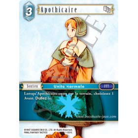 Carte FF01 Apothicaire 1-031C