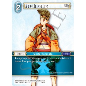 Carte FF01 Apothicaire 1-032C