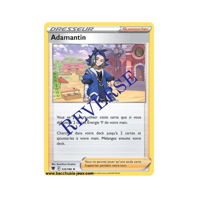 Carte Pokémon EB10 135/189 Adamantin Reverse