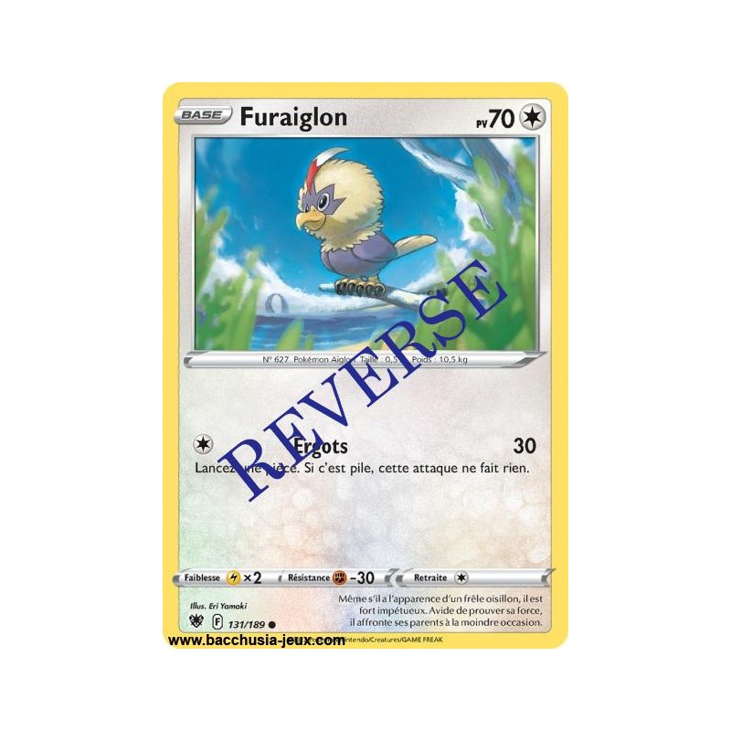 Carte Pokémon EB10 131/189 Furaiglon Reverse