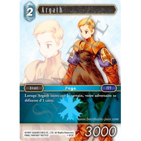 Carte FF01 Argath 1-033C