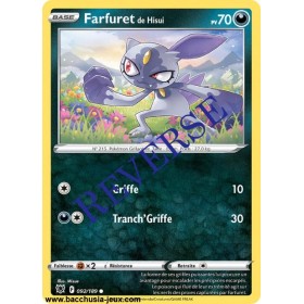 Carte Pokémon EB10 092/189 Farfuret de Hisui Reverse