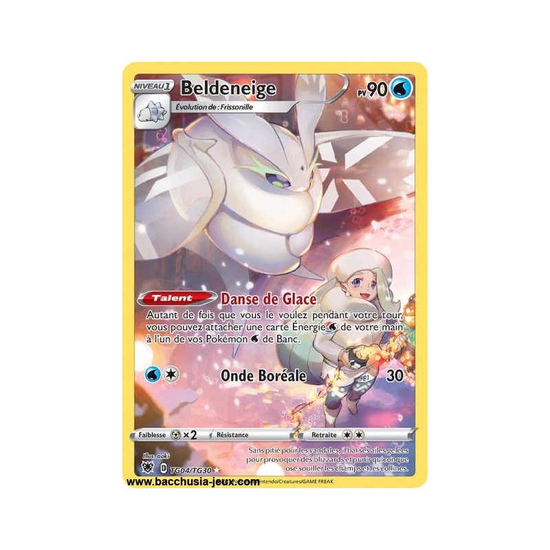 Carte Pokémon EB10 TG04/TG30 Beldeneige