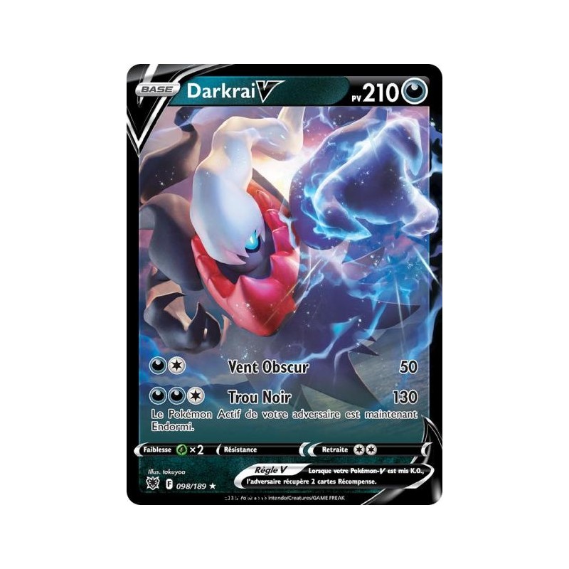 Carte Pokémon EB10 098/189 Darkrai V