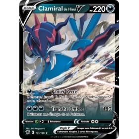 Carte Pokémon EB10 101/189 Clamiral de Hisui V