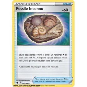 Carte Pokémon EB10 157/189 Fossile Inconnu