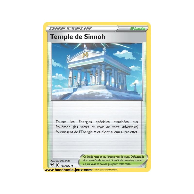 Carte Pokémon EB10 155/189 Temple de Sinnoh