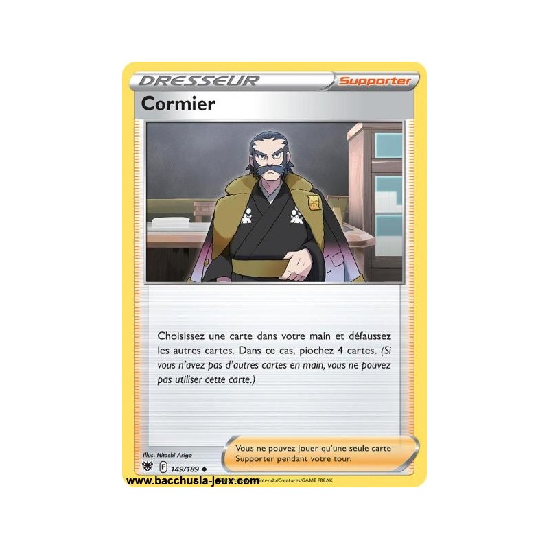 Carte Pokémon EB10 149/189 Cormier