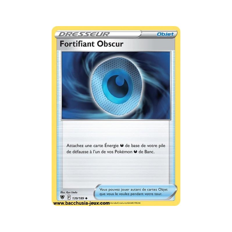 Carte Pokémon EB10 139/189 Fortifiant Obscur