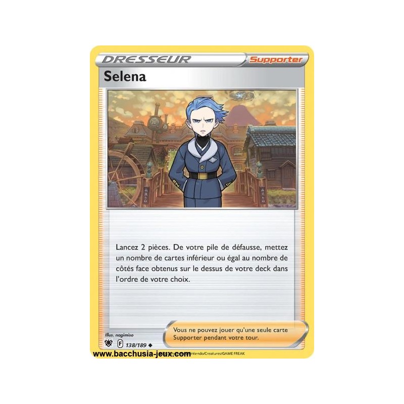 Carte Pokémon EB10 138/189 Selena