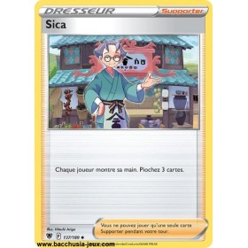Carte Pokémon EB10 137/189 Sica