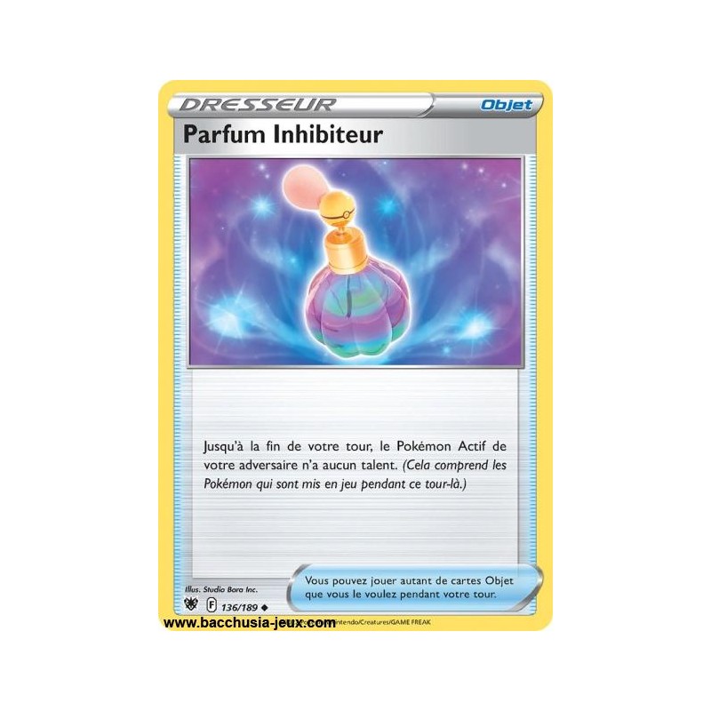 Carte Pokémon EB10 136/189 Parfum Inhibiteur