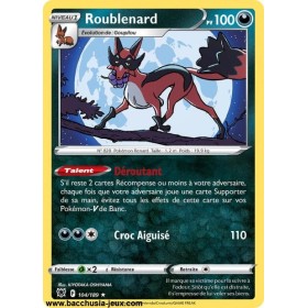 Carte Pokémon EB10 104/189 Roublenard RARE