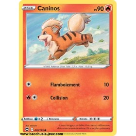 Carte Pokémon EB12 019/195 Caninos
