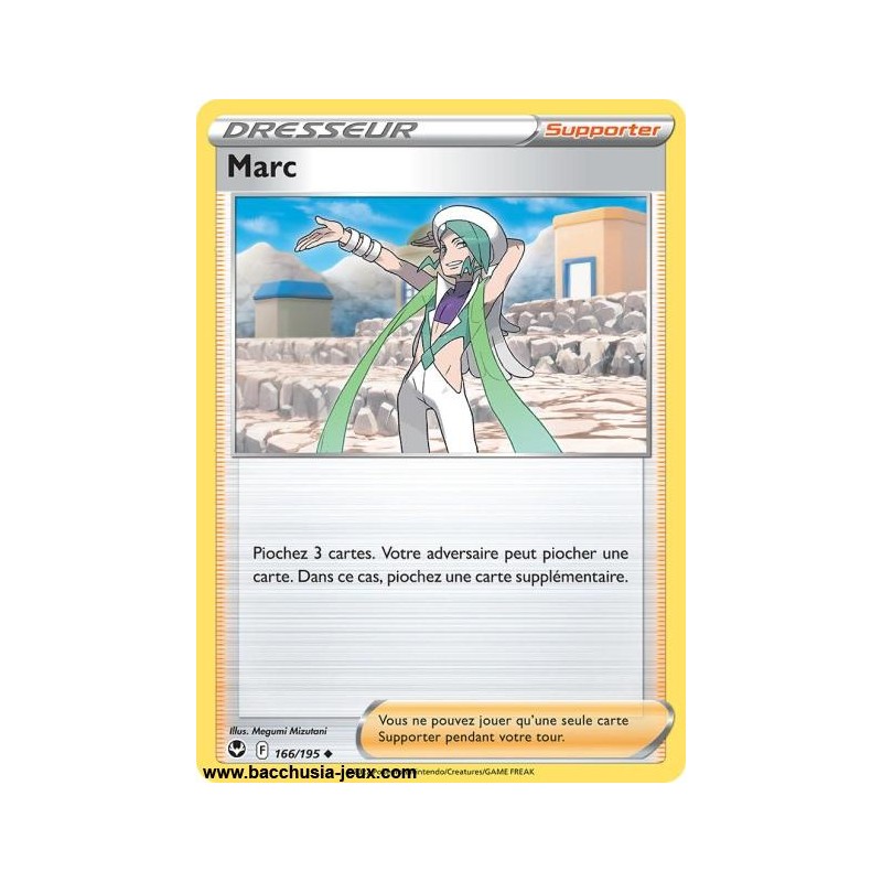 Carte Pokémon EB12 166/195 Marc