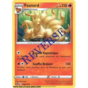 Carte Pokémon EB12 018/19 Feunard Reverse