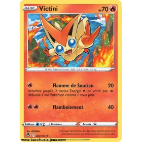 Carte Pokémon EB12 023/195 Victini RARE