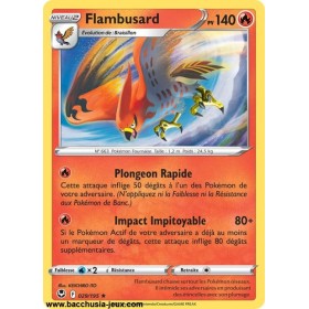 Carte Pokémon EB12 029/195 Flambusard RARE