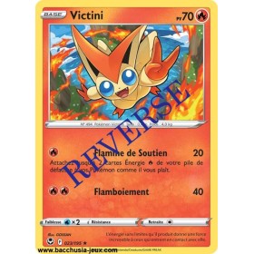 Carte Pokémon EB12 023/195 Victini RARE Reverse