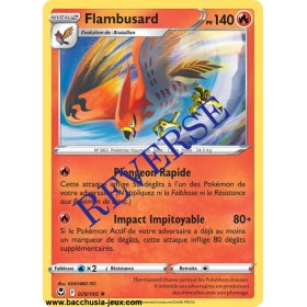 Carte Pokémon EB12 029/195 Flambusard RARE Reverse