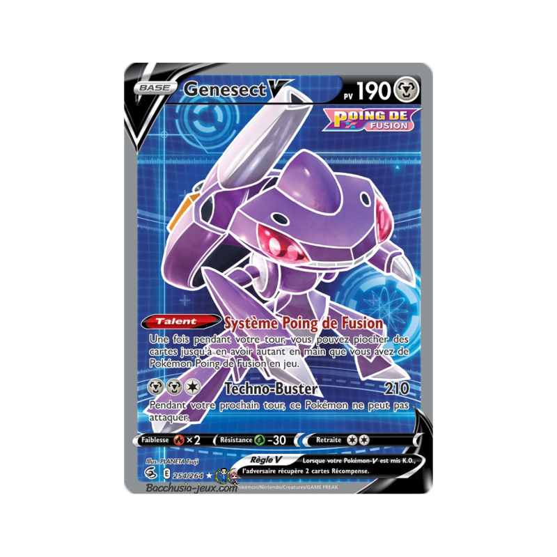 Carte Pokémon EB08 254/264 Genesect V