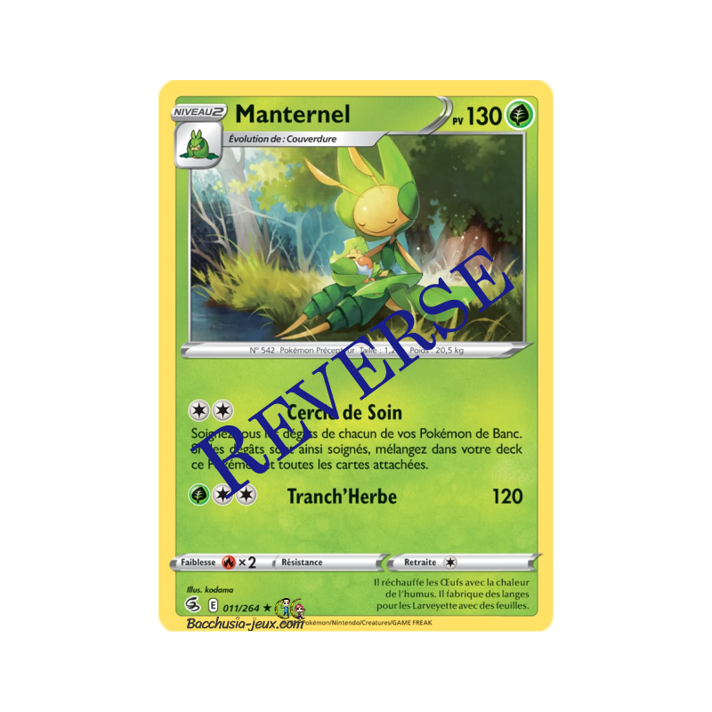 Carte Pokémon EB08 011/264 Manternel RARE Reverse