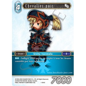 Carte FF01 Chevalier noir 1-054C