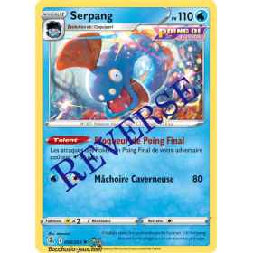 Carte Pokémon EB08 066/264 Serpang RARE Reverse