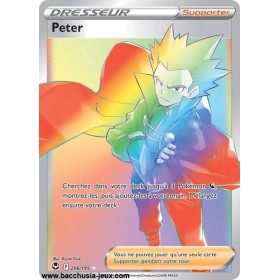 Carte Pokémon EB12 206/195 Peter Secrète