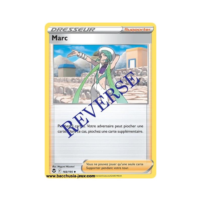 Carte Pokémon EB12 166/195 Marc Reverse