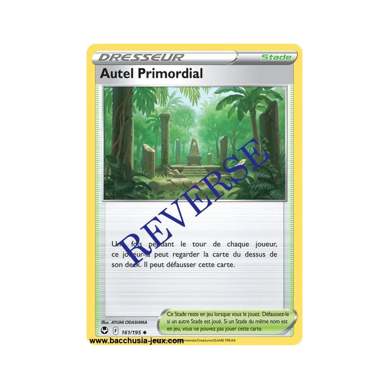 Carte Pokémon EB12 161/195 Autel Primordial Reverse