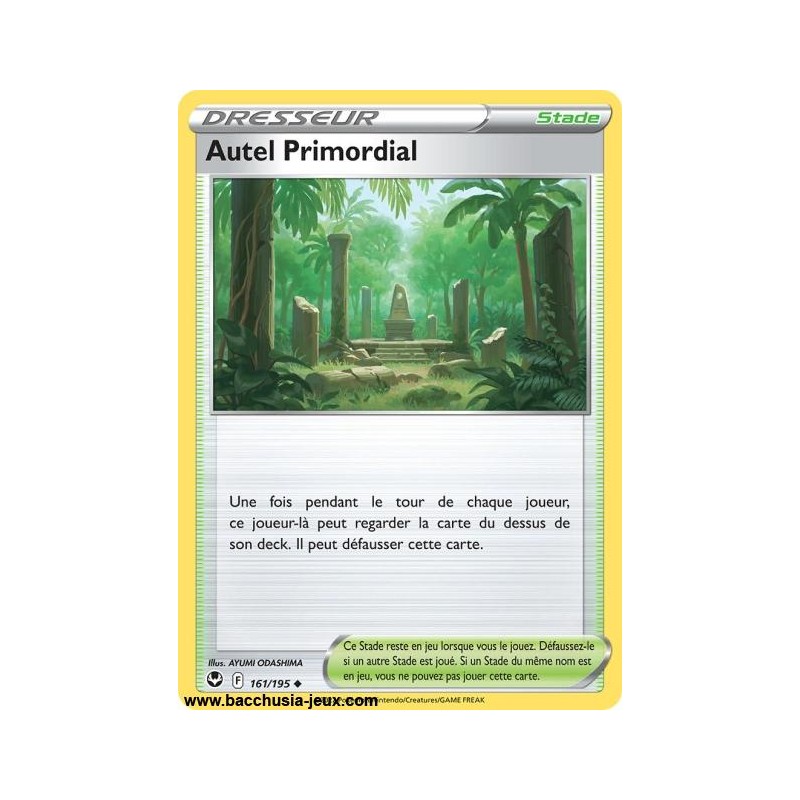 Carte Pokémon EB12 161/195 Autel Primordial