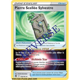 Carte Pokémon EB12 156/195 Pierre Scellée Sylvestre HOLO Reverse