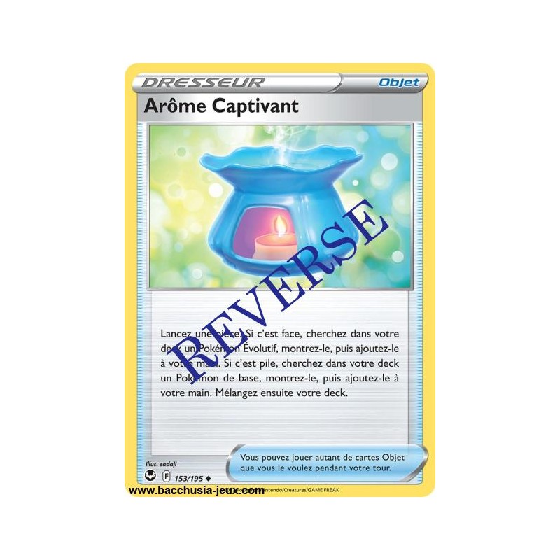 Carte Pokémon EB12 153/195 Arôme Captivant Reverse