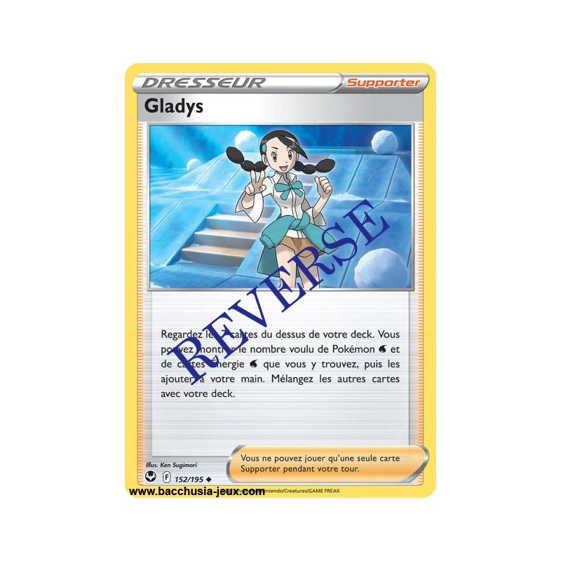Carte Pokémon EB12 152/195 Gladys Reverse