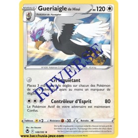 Carte Pokémon EB12 149/195 Gueriaigle de Hisui RARE Reverse