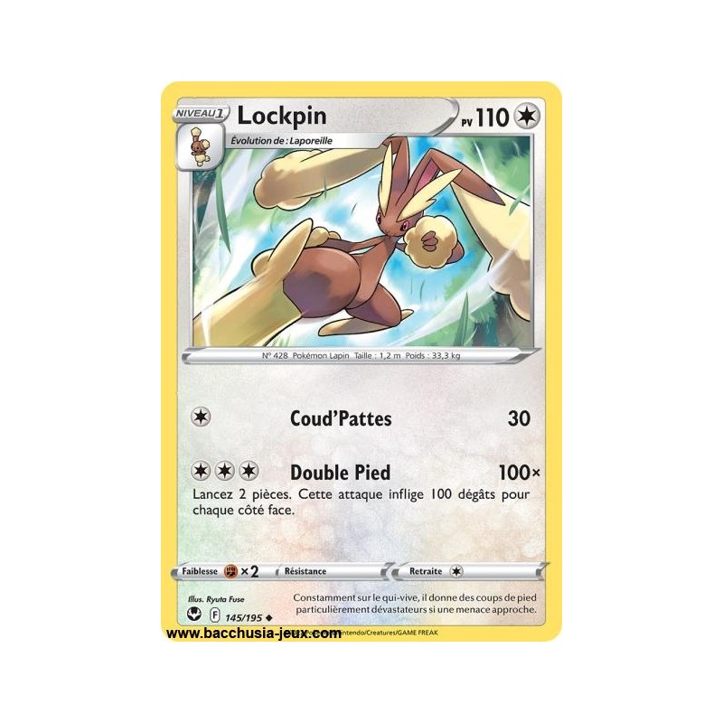 Carte Pokémon EB12 145/195 Lockpin