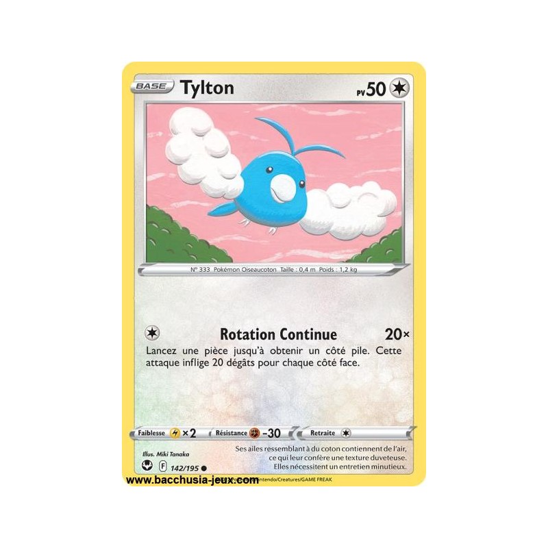 Carte Pokémon EB12 142/195 Tylton