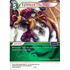 Carte FF01 Valefore 1-062L
