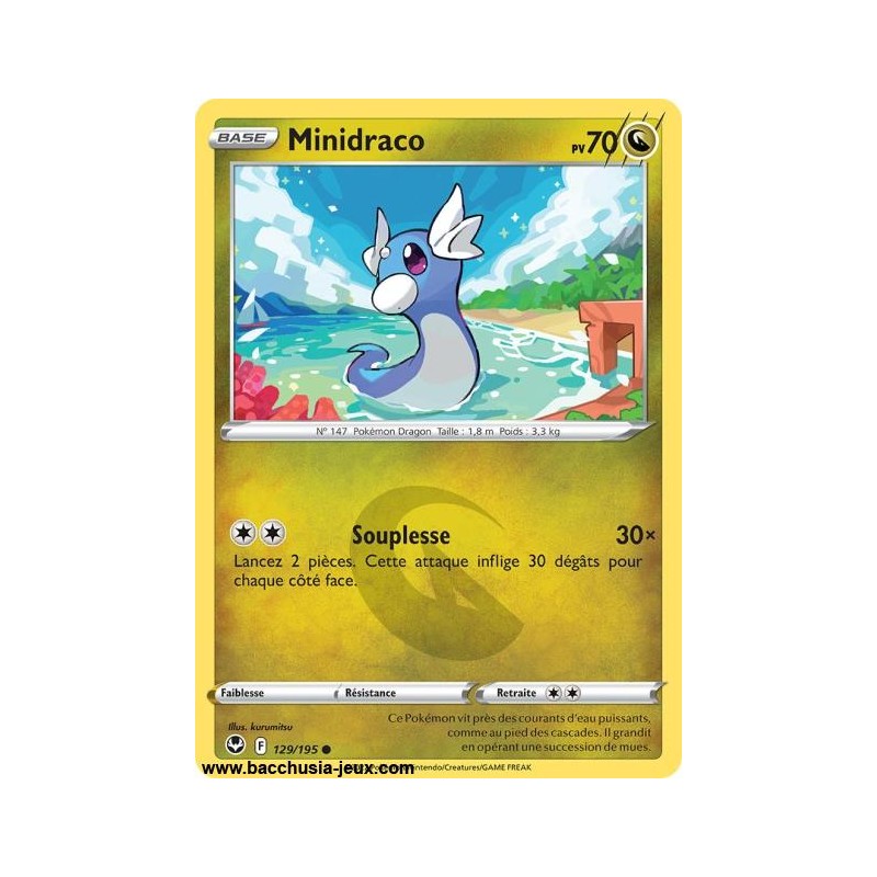 Carte Pokémon EB12 129/195 Minidraco