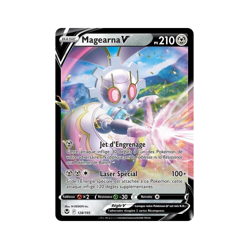 Carte Pokémon EB12 128/195 Magearna V