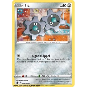 Carte Pokémon EB12 123/195 Tic