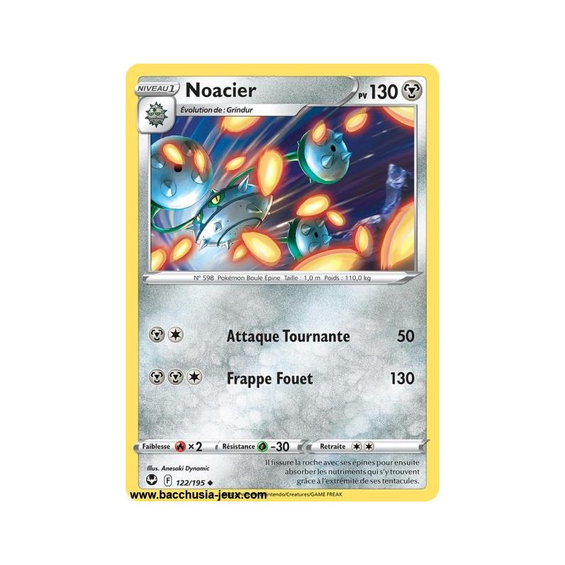 Carte Pokémon EB12 122/195 Noacier