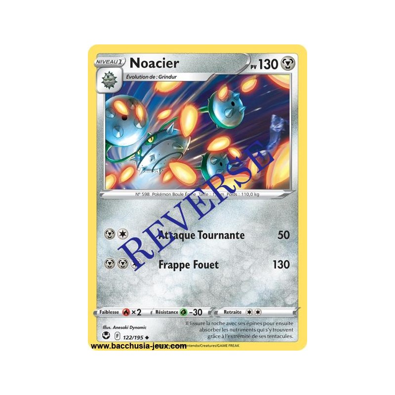 Carte Pokémon EB12 122/195 Noacier Reverse