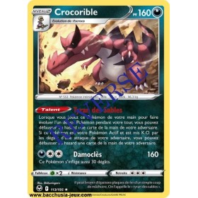 Carte Pokémon EB12 113/195 Crocorible HOLO Reverse